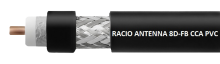 Коаксиальный кабель Racio Antenna 8D-FB CCA PVC 